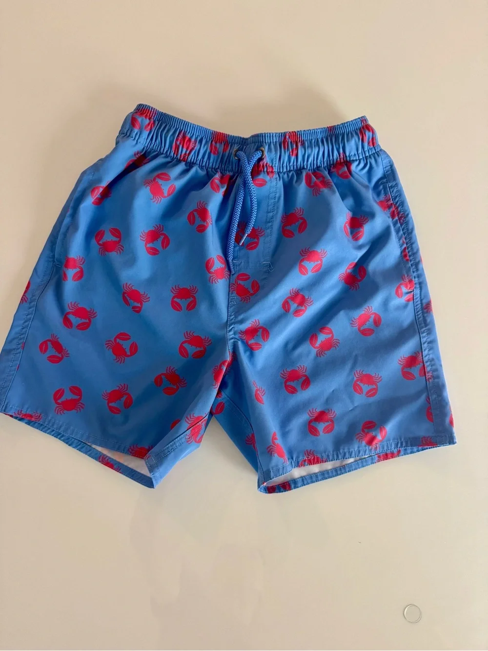 Southern Tide and Classic Club Boys Blue Swim Trunks
